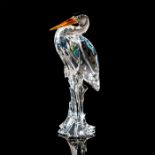 Swarovski Crystal, Silver Heron Bird