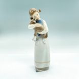 Girl With Lamb 1001010 - Lladro Porcelain Figurine