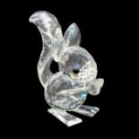 Swarovski Crystal Figurine, Squirrel with Nut