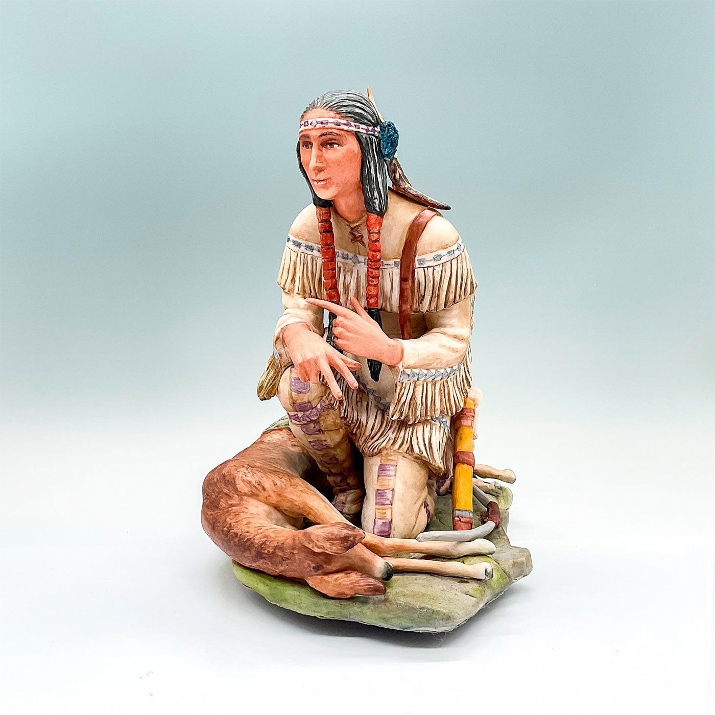 Cybis Porcelain Sculpture, Onandaga Hiawatha