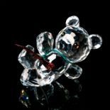 Swarovski Silver Crystal Figurine, Kris Bear