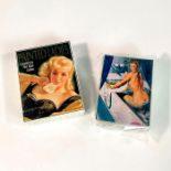 2pc Packets of Calendar Pin-ups Adult Trading Cards, Sealed