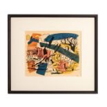 Fernand Leger (French, 1881-1955), Lithograph, La Partie, Signed