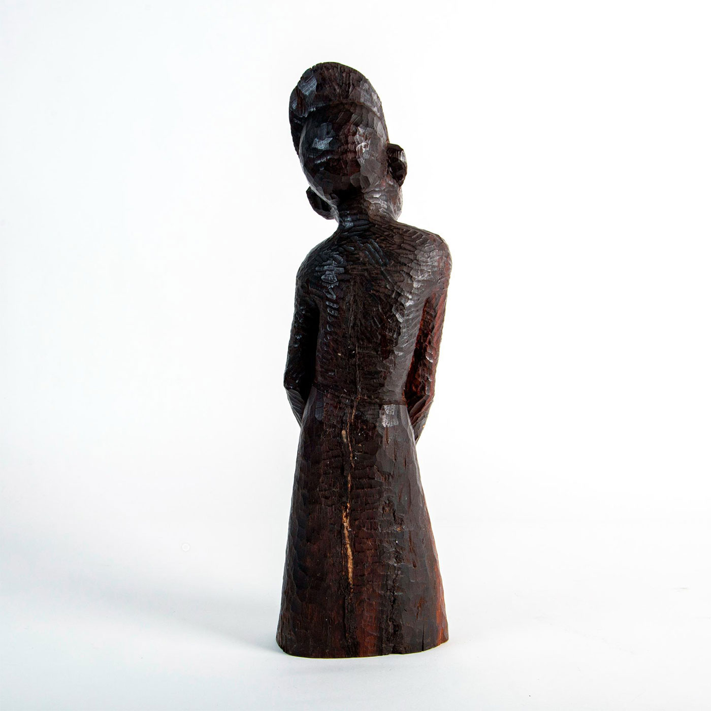 Festus O. Idehen (Nigeria, b.1927) African Wood Carving - Image 3 of 5