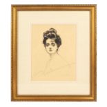 Charles Dana Gibson (American, 1867-1944) Signed Fine Art Print, Gibson Girl