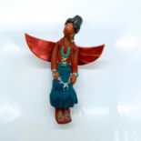 April Romo de Vivar Mexican/Native American Figurine, Angel
