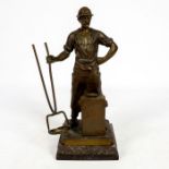 Hans Rieder (German, early 20th c.), Bronze Sculpture