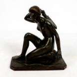 Franz Ziegler (German, 1869-1934), Bronze Sculpture, Nude