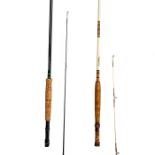 Pair of Vintage Shakespeare Glass Fly Rods 7/8.5 Ft. 2pc