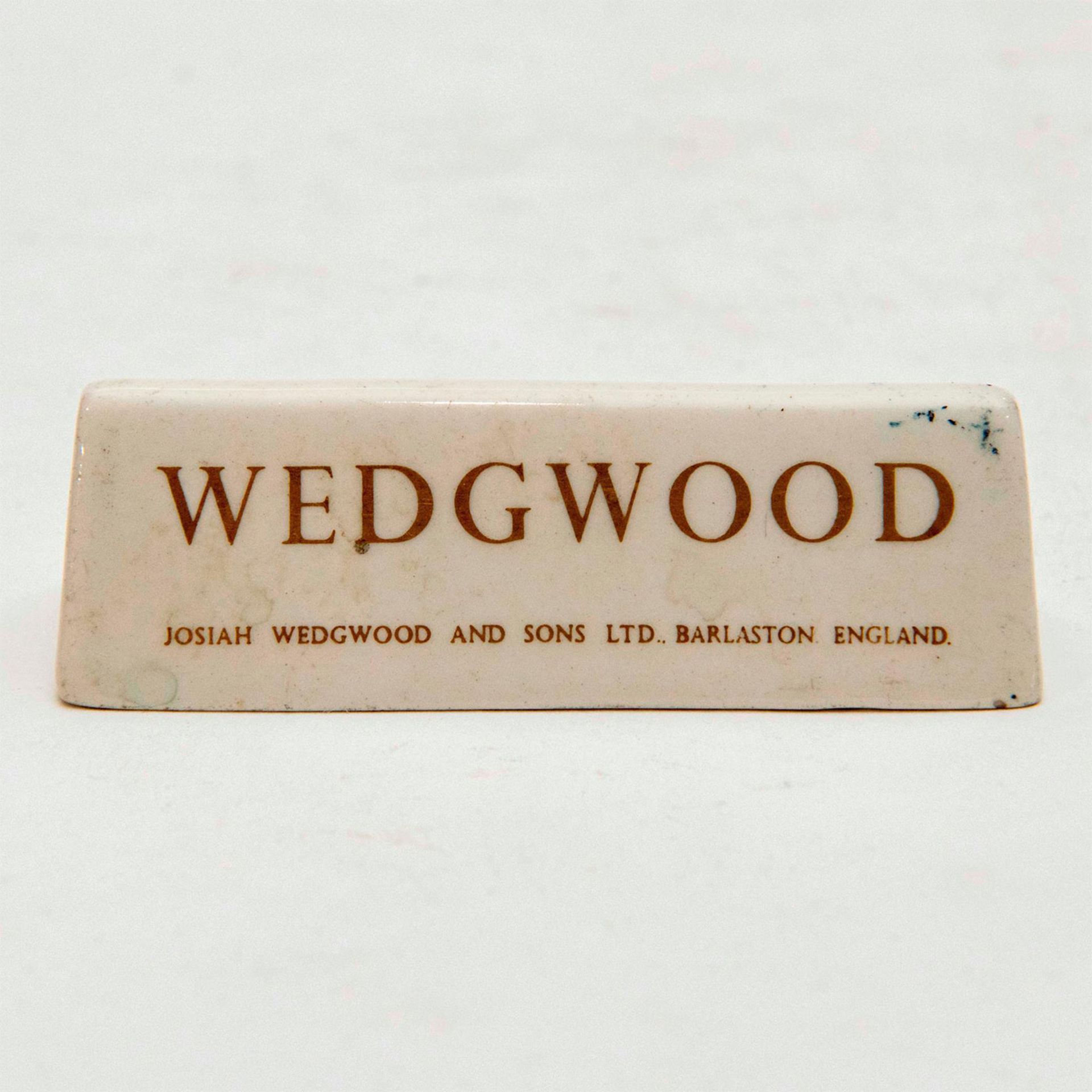 Vintage Wedgwood Advertising Sign - Bild 2 aus 3