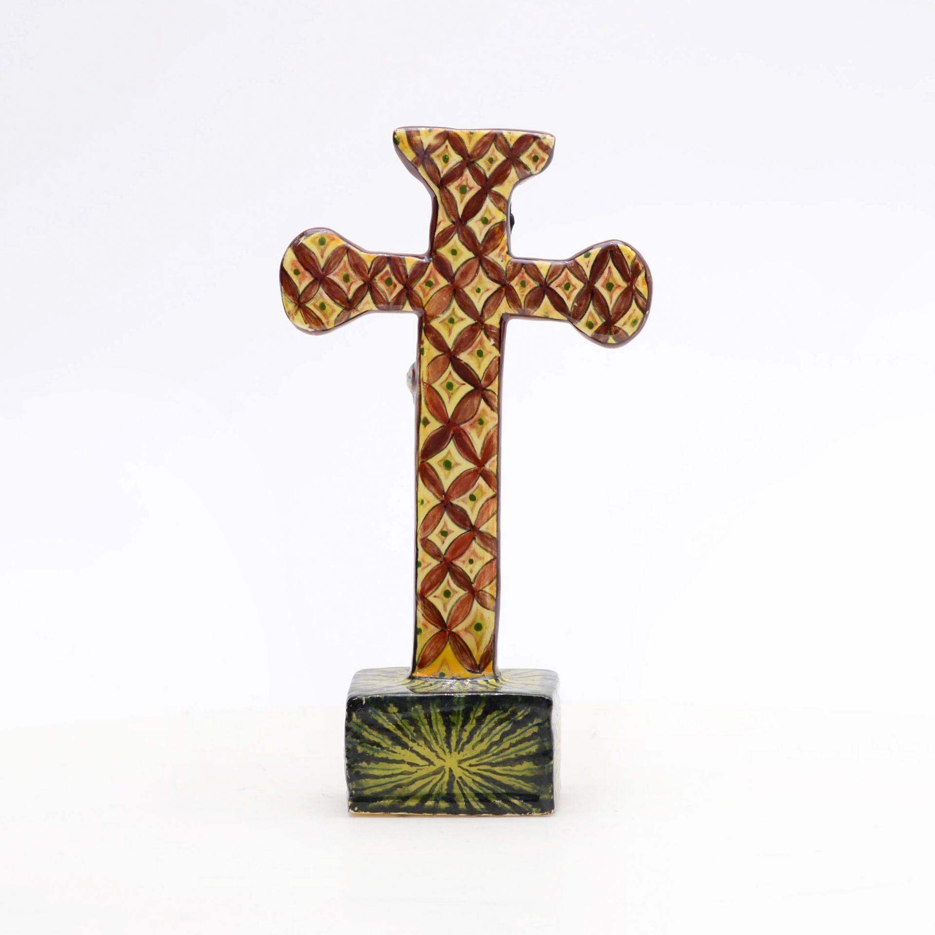 Cross Sculpture by Ardmore Ceramics - Image 4 of 5