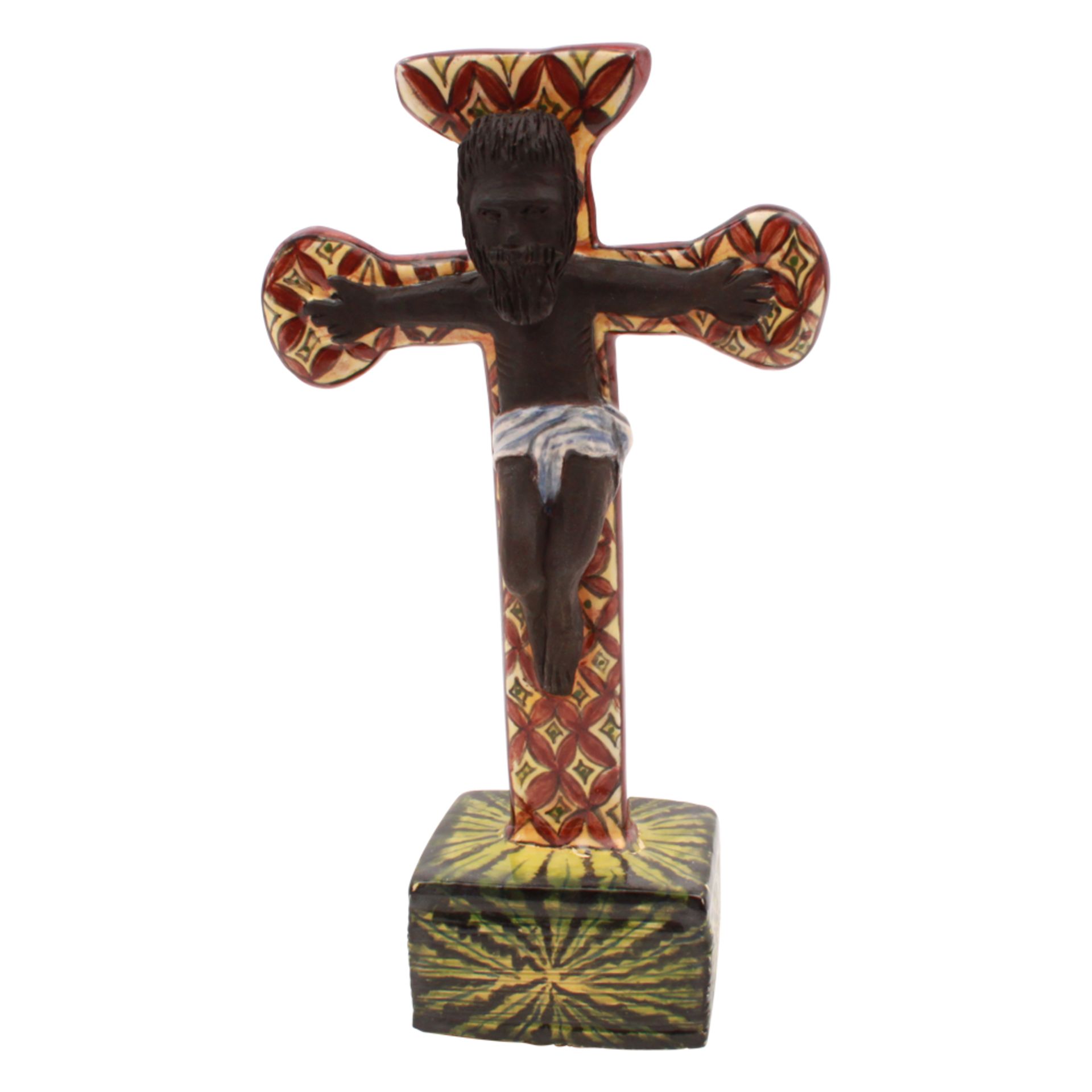 Cross Sculpture by Ardmore Ceramics