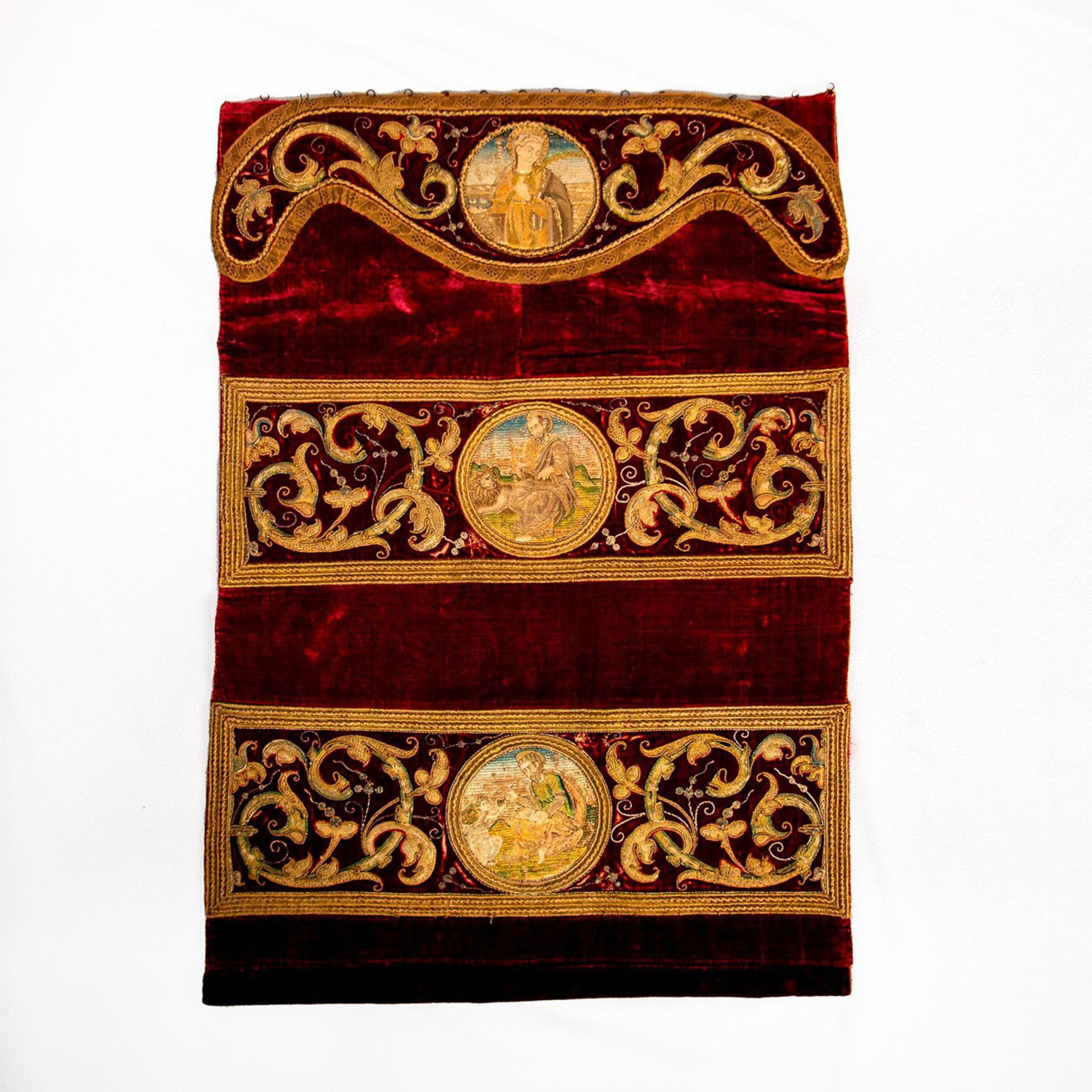 16th Century European Embroidered Wall Hanging - Image 2 of 6