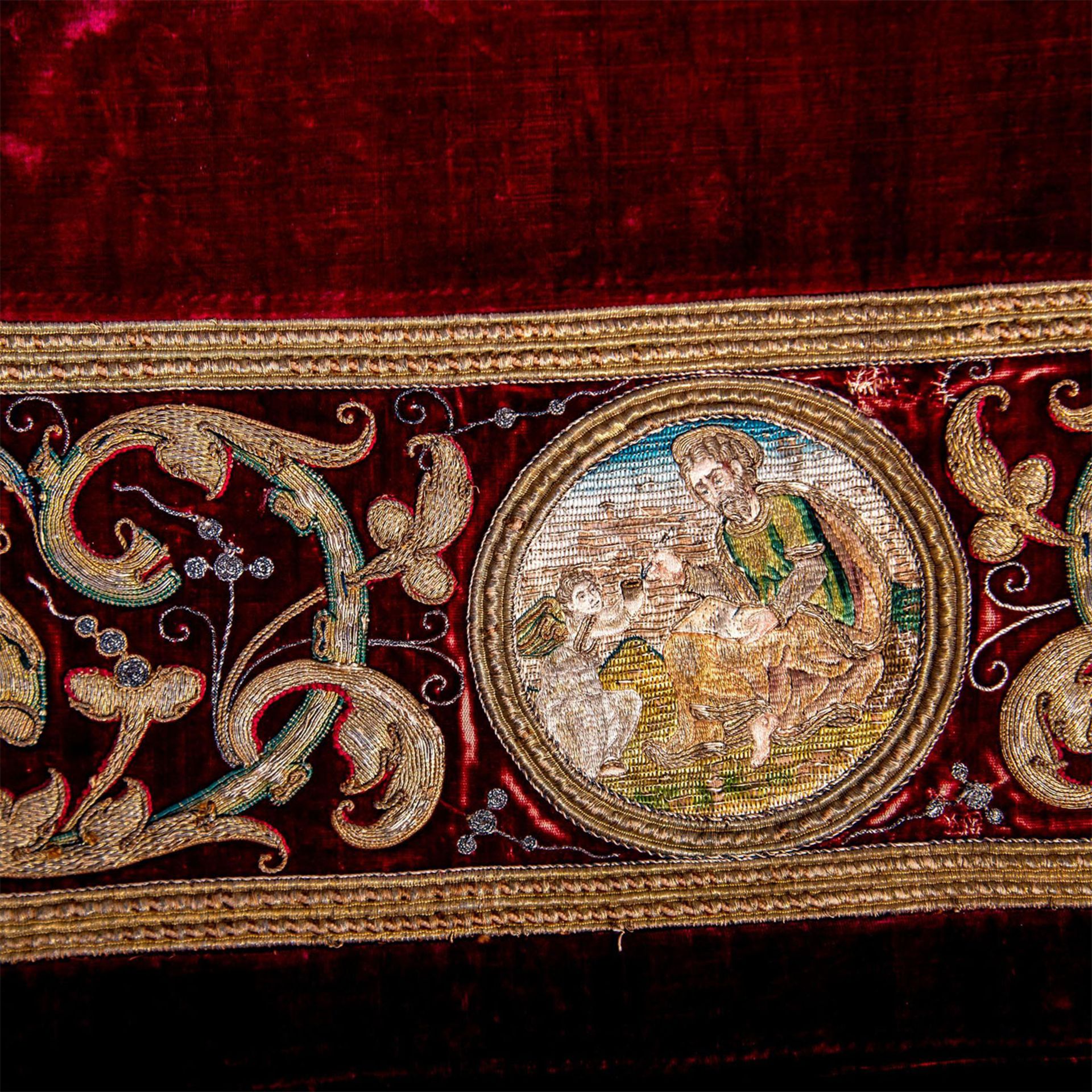 16th Century European Embroidered Wall Hanging - Image 4 of 6