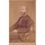 Antique Carte De Visite Photograph, Victorian Man