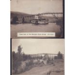2pc Photographic Prints of Steam Boat on the Okanogan River