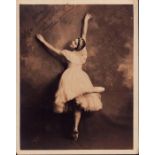 Original Antique Photograph of Ballerina Tatiana Smirnova