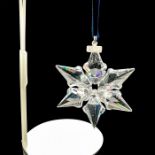 Swarovski Crystal Annual Christmas Ornament, 2000