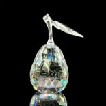 Swarovski Silver Crystal Figurine, Pear