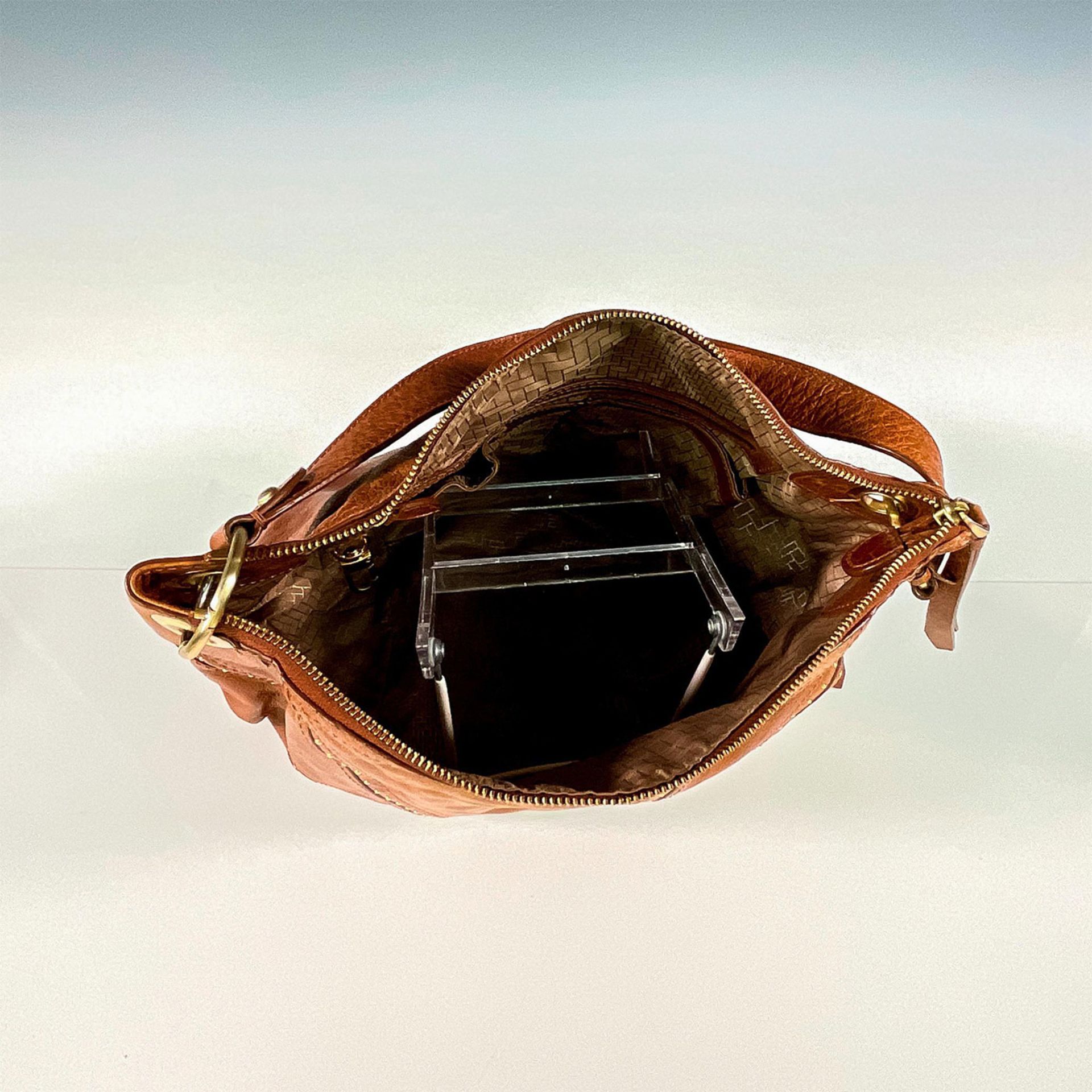 Cole Haan Tan Leather Shoulder Bag - Bild 5 aus 6
