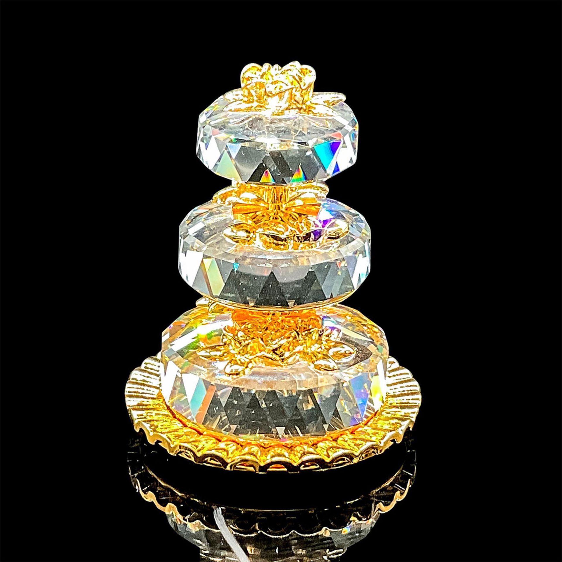 Swarovski Crystal Figurine, Wedding Cake - Bild 3 aus 4
