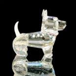 Swarovski Silver Crystal Figurine, Puppy