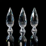 Swarovski Silver Crystal Figurines, Poplar Trees