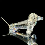 Swarovski Silver Crystal Figurine, Dachshund