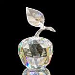 Swarovski Silver Crystal Figurine, Apple