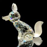 Swarovski Silver Crystal Figurine, Mini Fox