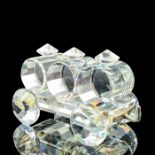 Swarovski Silver Crystal Figurine, Petrol Wagon 015151