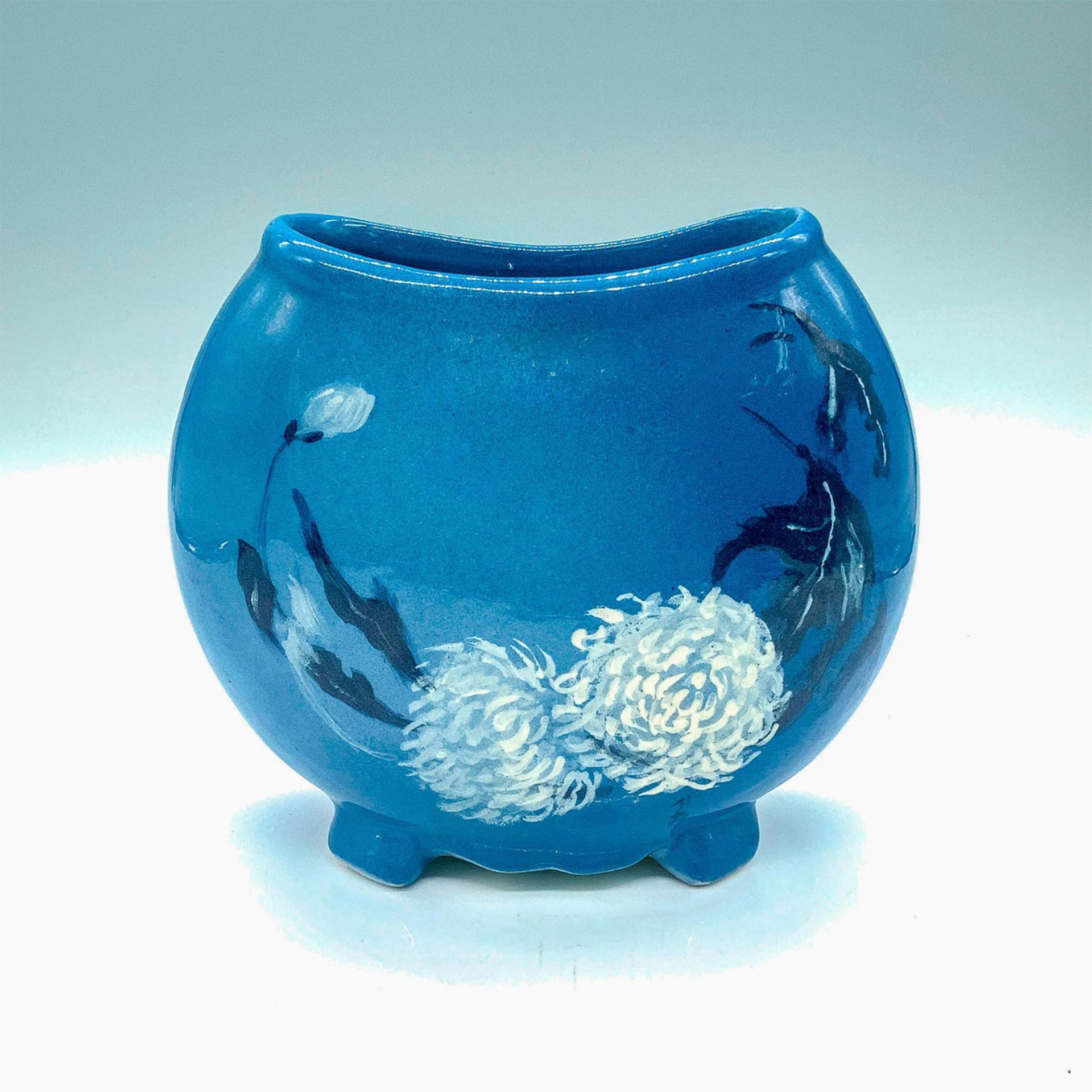 Beautiful Blue Dandelion Vase