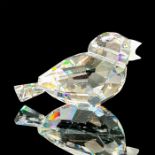 Swarovski Silver Crystal Figurine, Sparrow