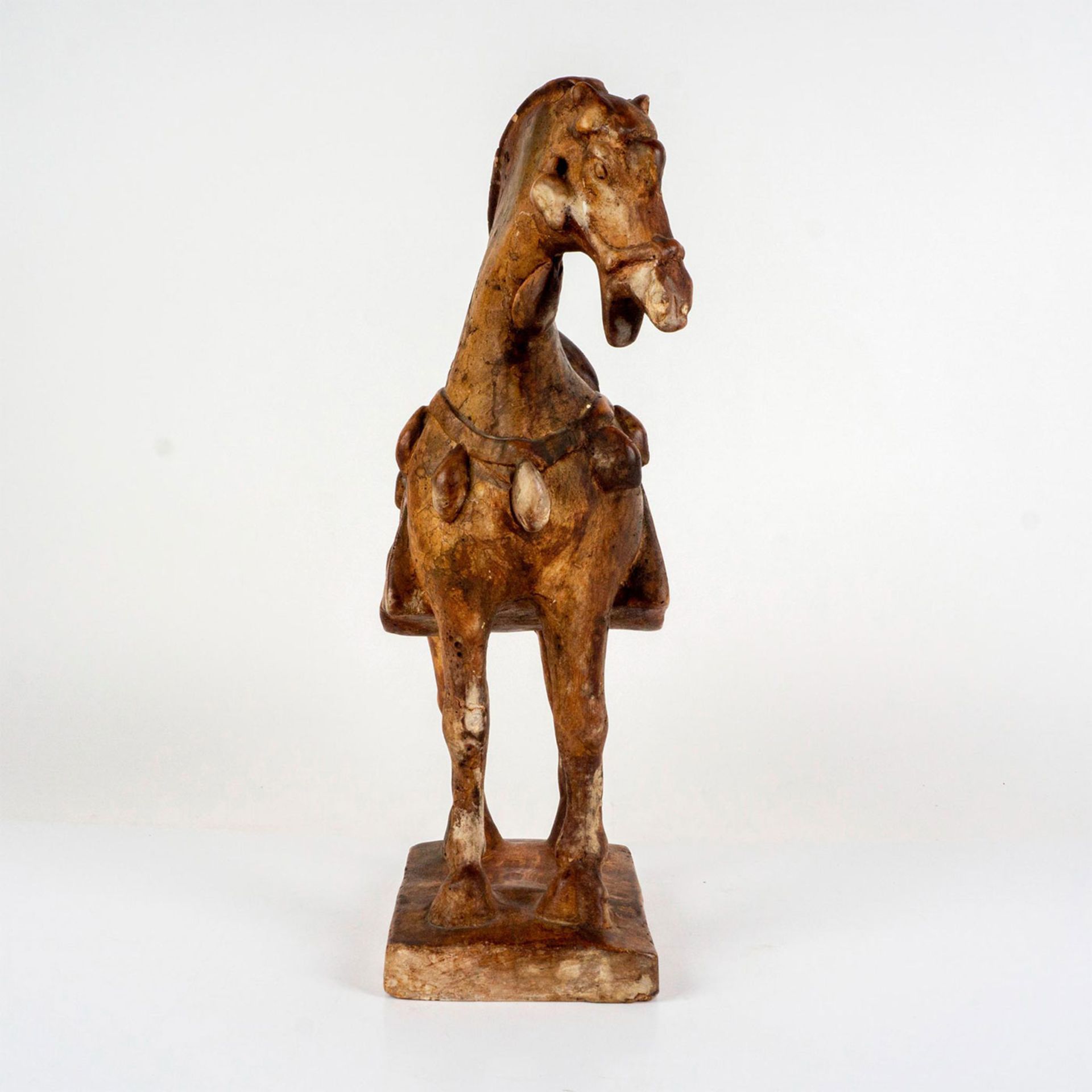 Tang Warrior Horse Sculpture - Image 6 of 7