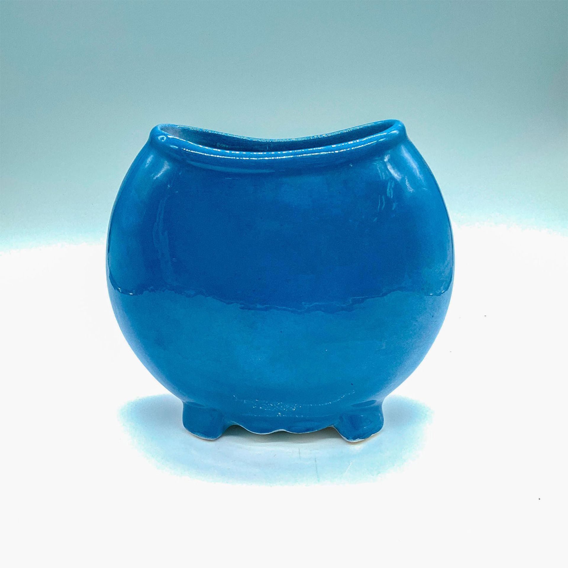 Beautiful Blue Dandelion Vase - Image 2 of 3