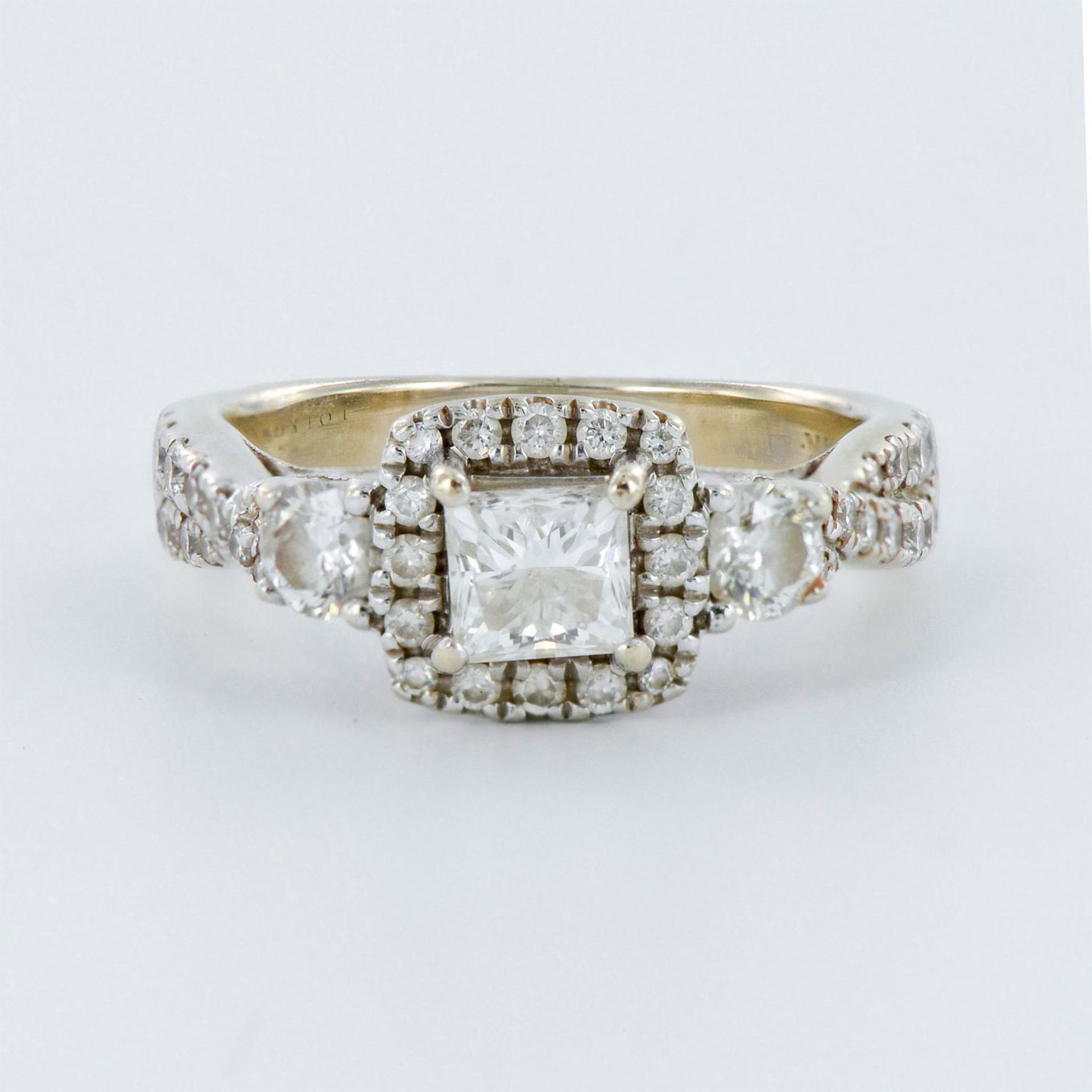 Tolkowsky 14K White Gold Diamond Ring