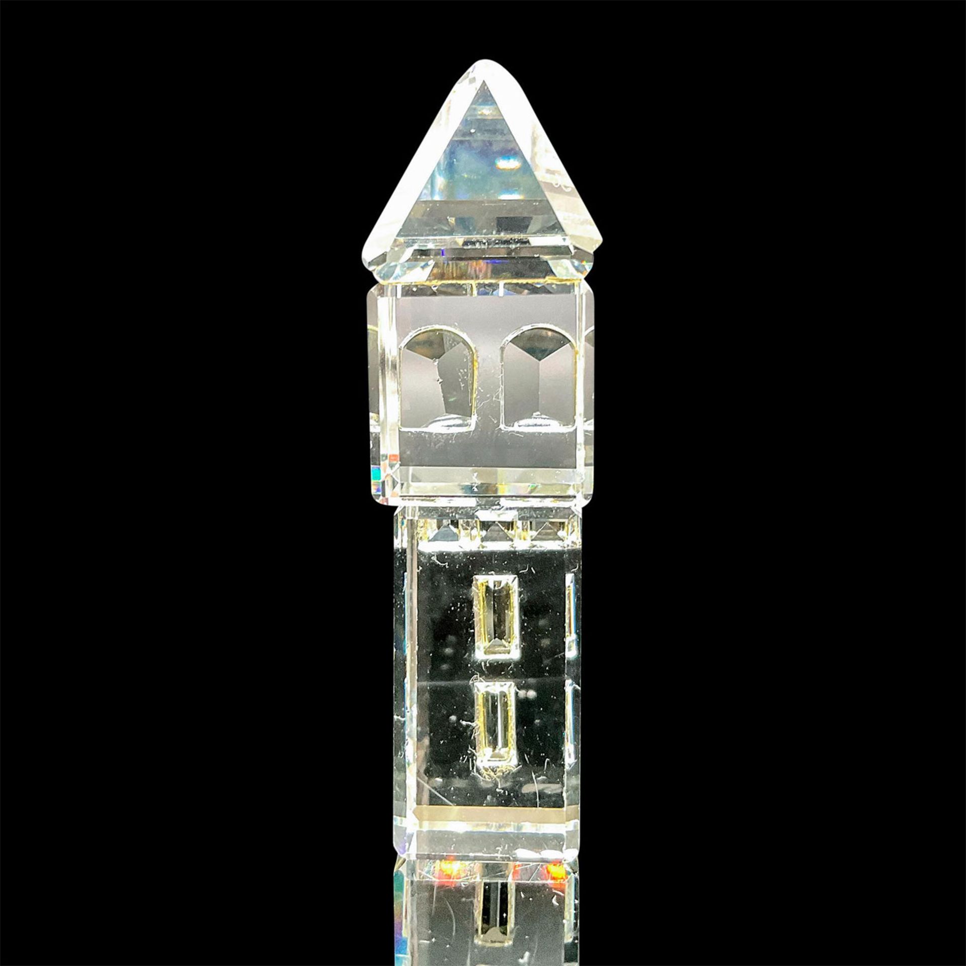 Swarovski Silver Crystal Figurine, City Tower 162883 - Image 3 of 4
