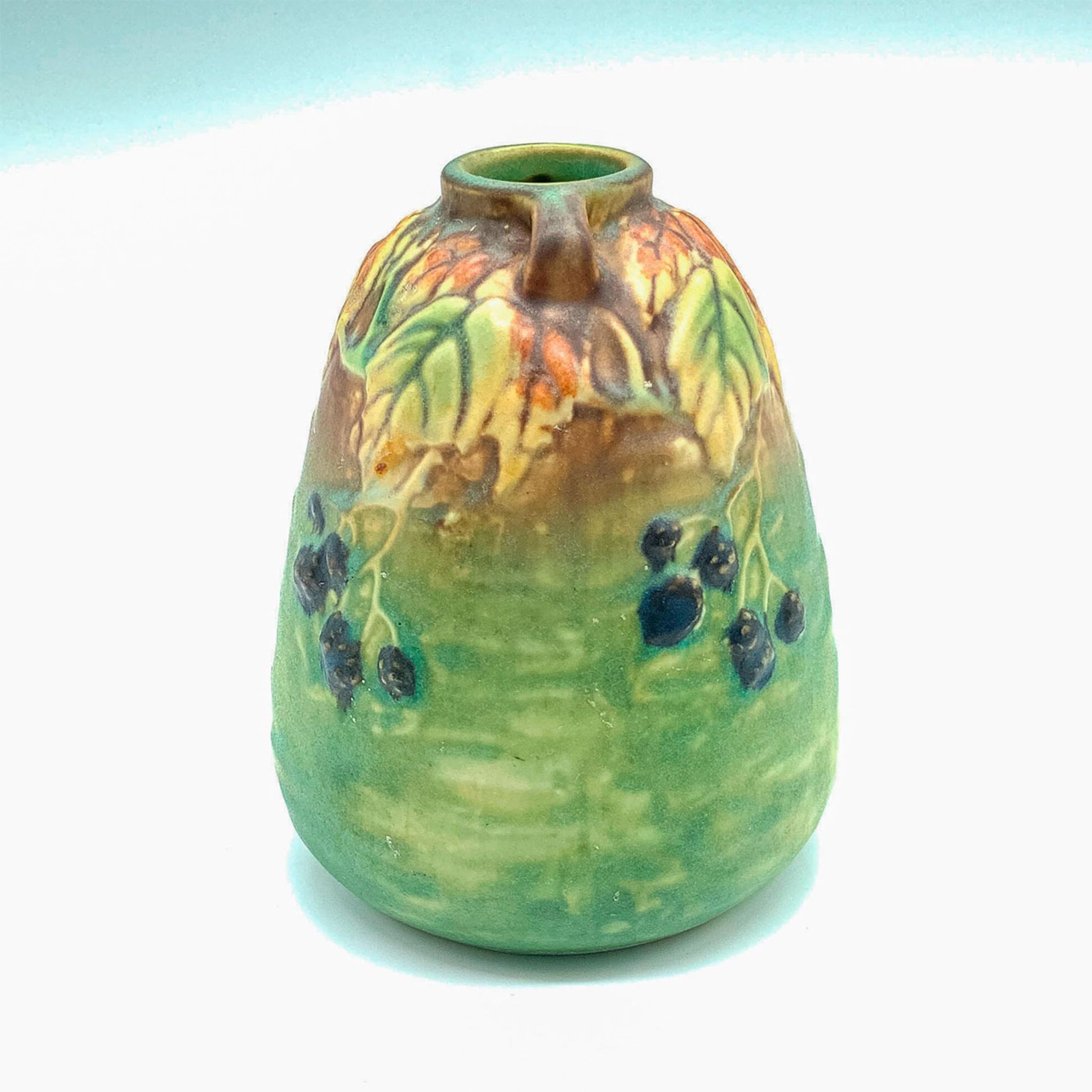 Roseville Pottery Vase, Blackberry - Image 2 of 3
