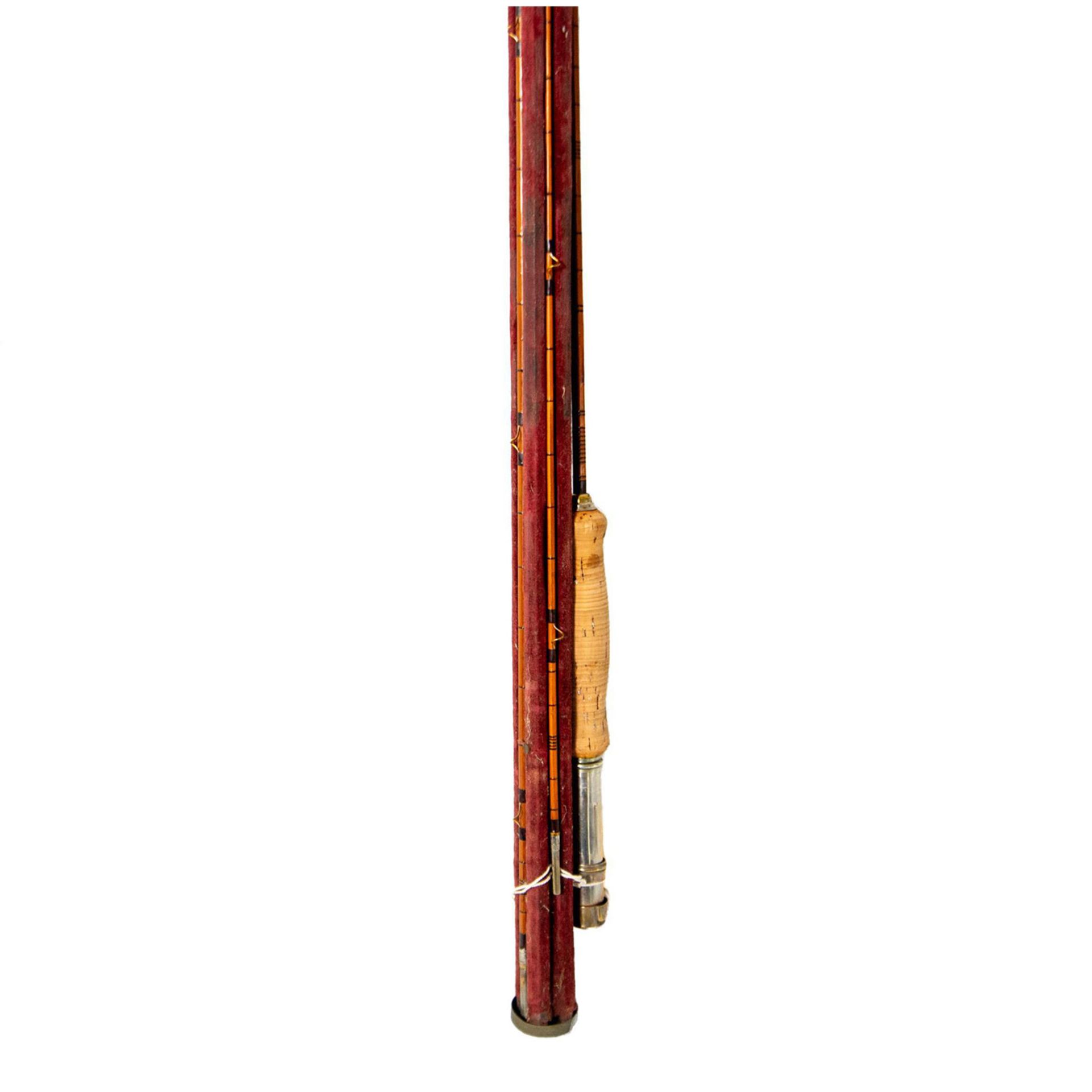 Horrock's Ibbotsen Featherweight Split Bamboo Fly Rod 7.5 Ft - Image 2 of 5
