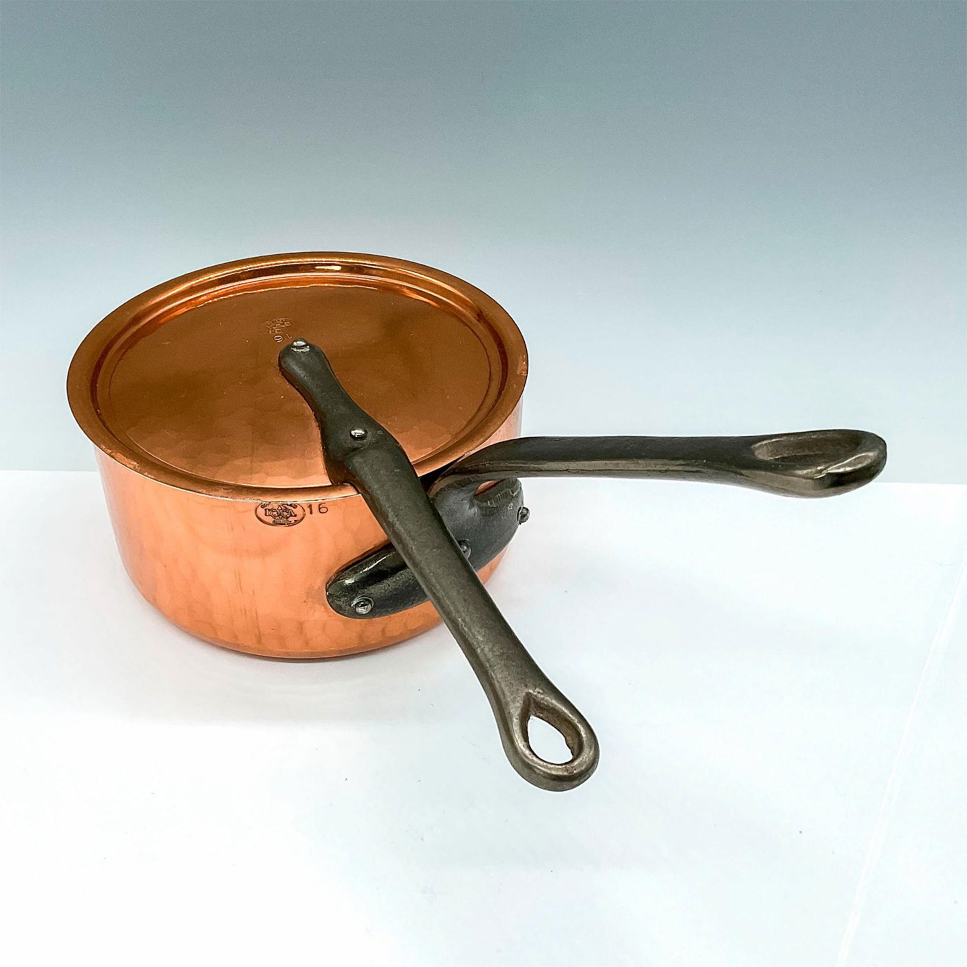 Copper Saucepan with Lid Le Cordon Bleu