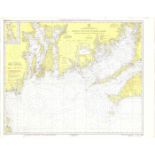 USC&GS Map, Marth's Vineyard to Block Island, Massachusetts