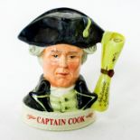 Royal Doulton Small Liquor Container Jug, Captain Cook