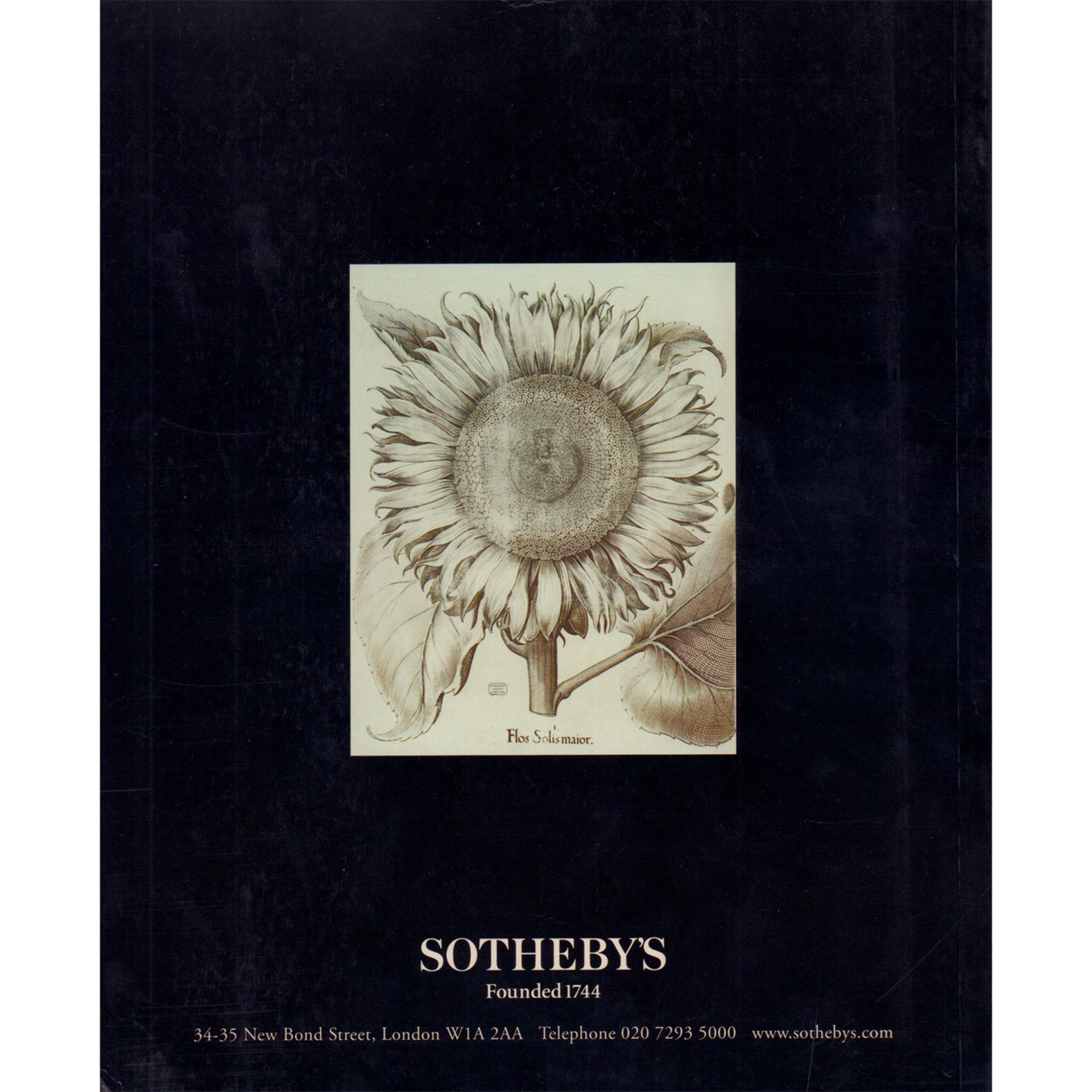 Sotheby's Auction Catalogue, June 12, 2000 Sale - Bild 2 aus 2