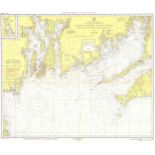 USC&GS Map, Marth's Vineyard to Block Island, Massachusetts