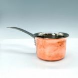 Polaris Small Copper Pot with Stainless-Steel Handle