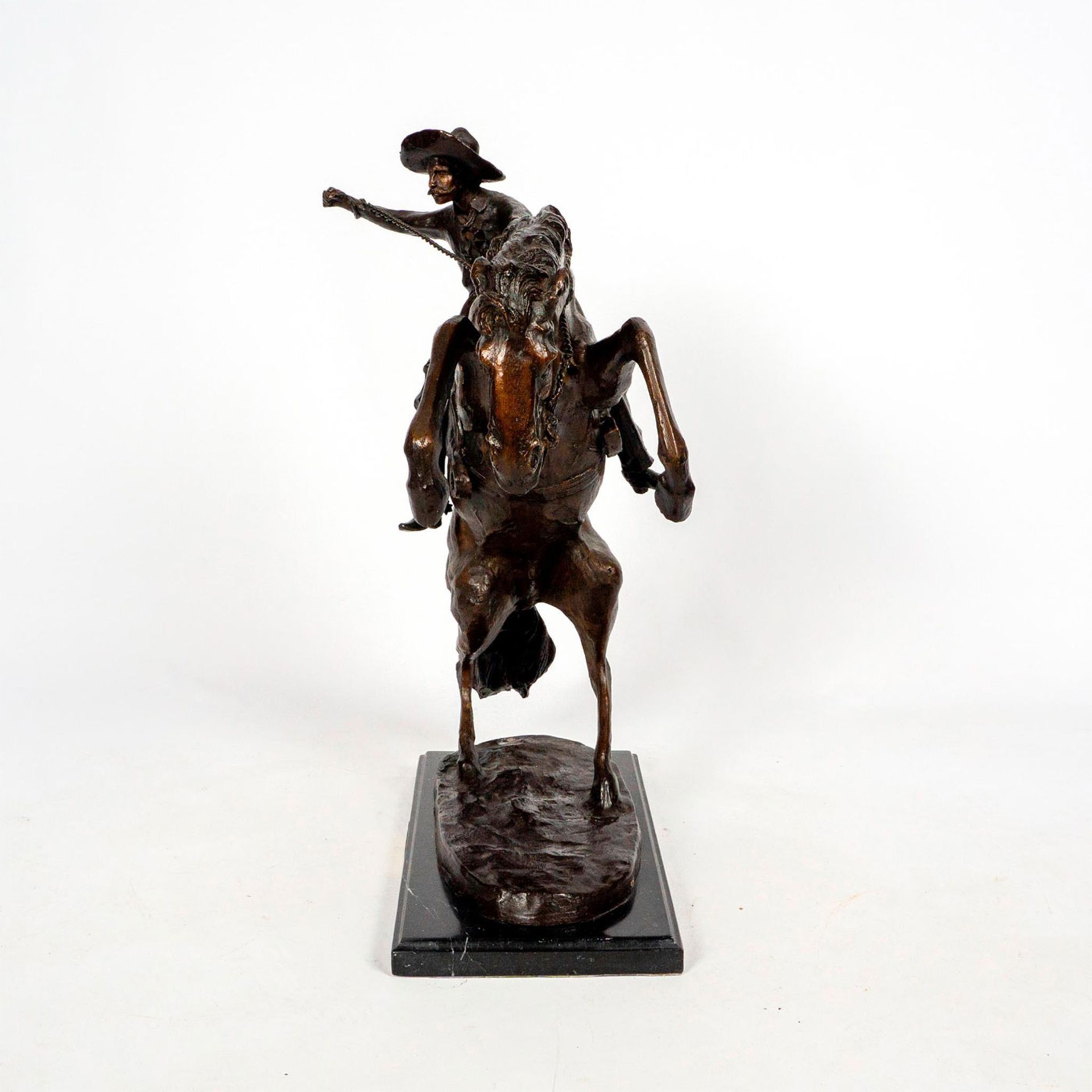 After Frederic Remington Bronze Sculpture, Bronco - Image 5 of 5