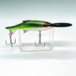 Doll Ditch Digger Deep Diving/Floater Lure Green and Silver