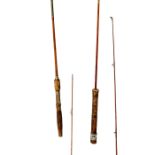 Pair of Vintage Split Bamboo Project Rods
