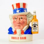 Royal Doulton Small Liquor Container, Uncle Sam