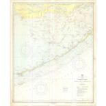 USC&GS Map, Alligator Reef to Sombrero Key, FL Gulf Coast